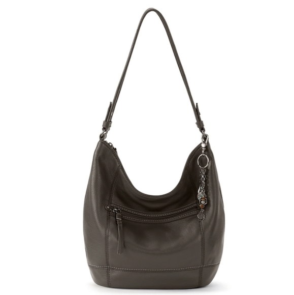 The Sak Handbags - The Sak Sequoia Leather Hobo In Dark Brown